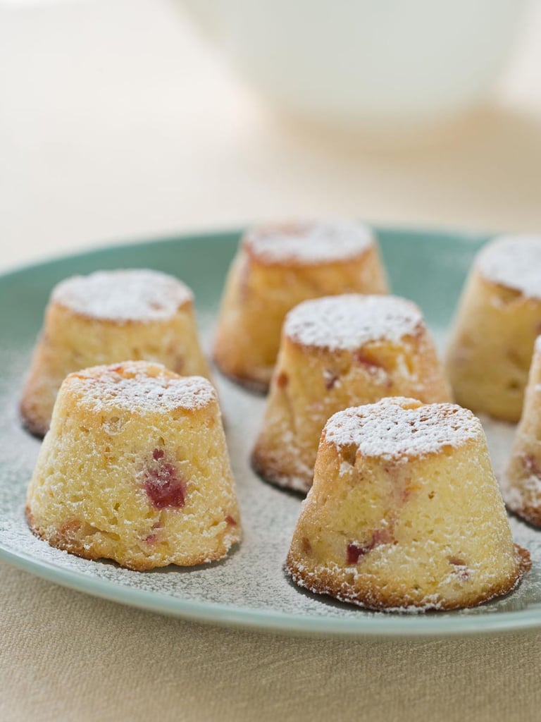 Plum or nectarine friands