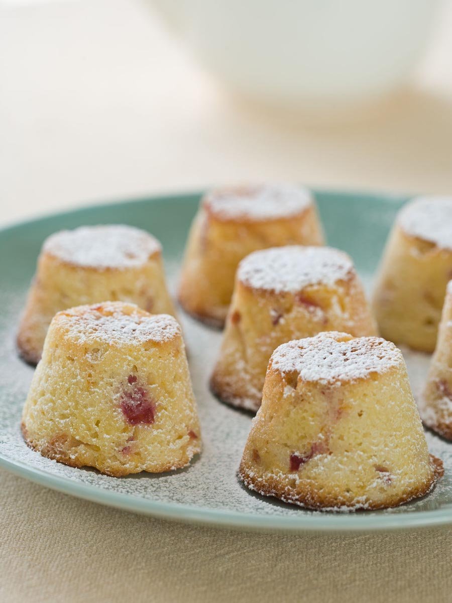 Plum or nectarine friands