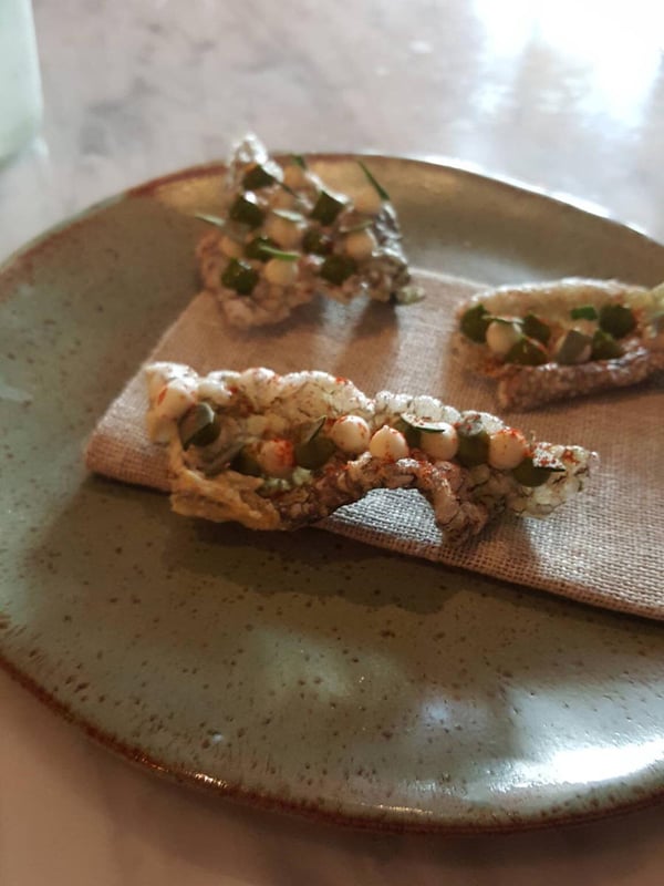 Crispy fish skin