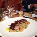 Duck with wild rice