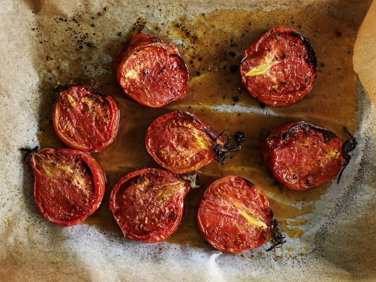 Roasted tomatoes
