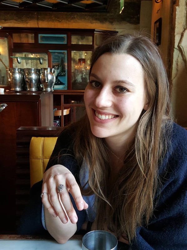 Ilaria at Dishoom