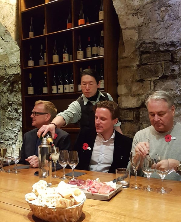 O Chateau wine tasting