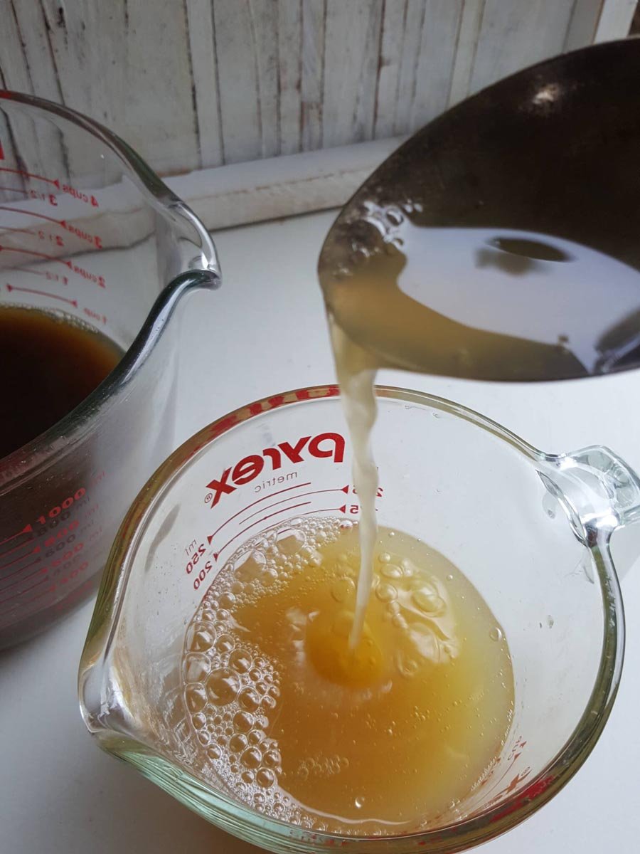 Chickpea gloop