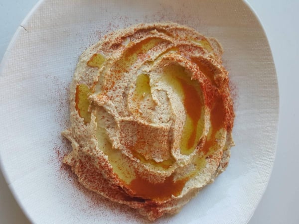 Hummus with paprika