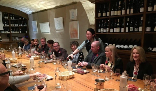 O Chateau wine tasting