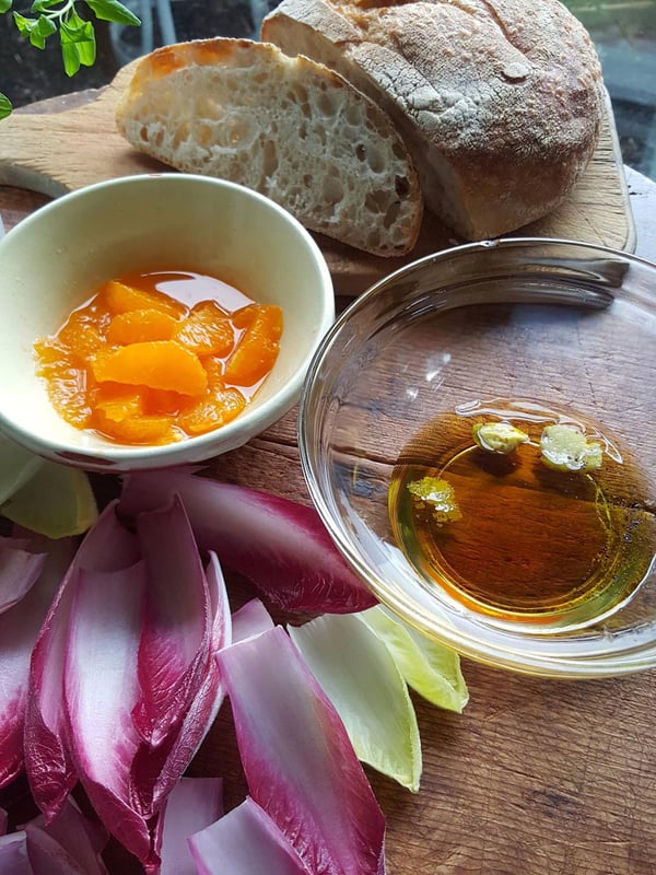 Witloof & orange salad 1