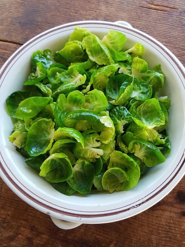 Brussels sprouts leaves 2