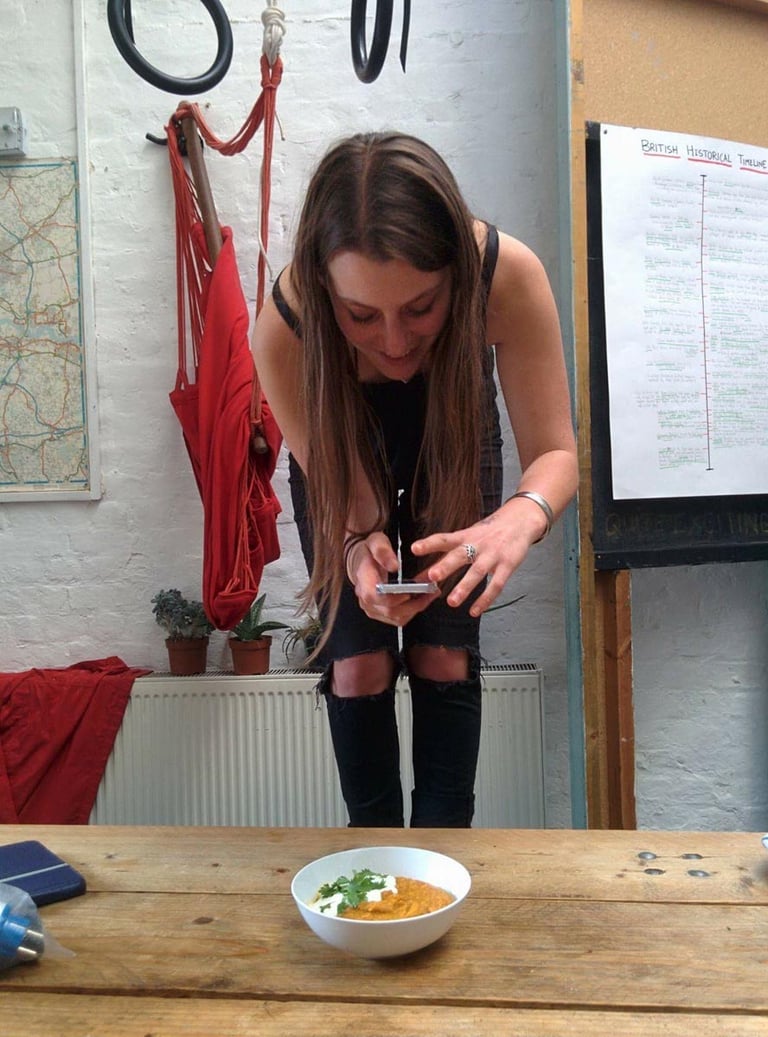 Ilaria's burnt orange soup