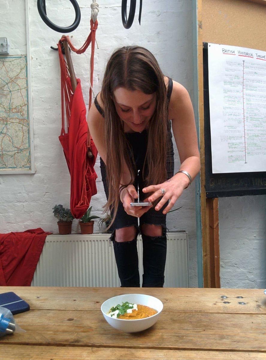 Ilaria's burnt orange soup