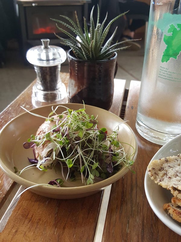 Chicken parfait & pickled shallots