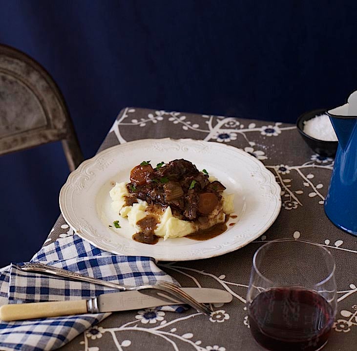 Slow-cooked Beef cheeks