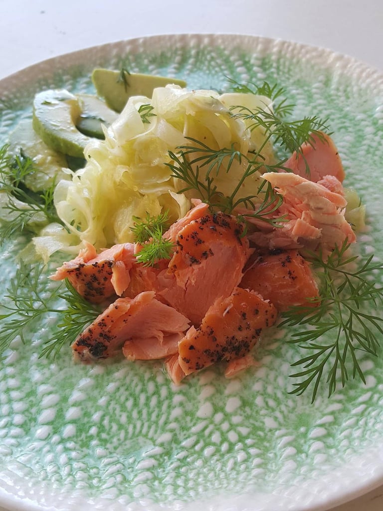 Smoked salmon & fennel