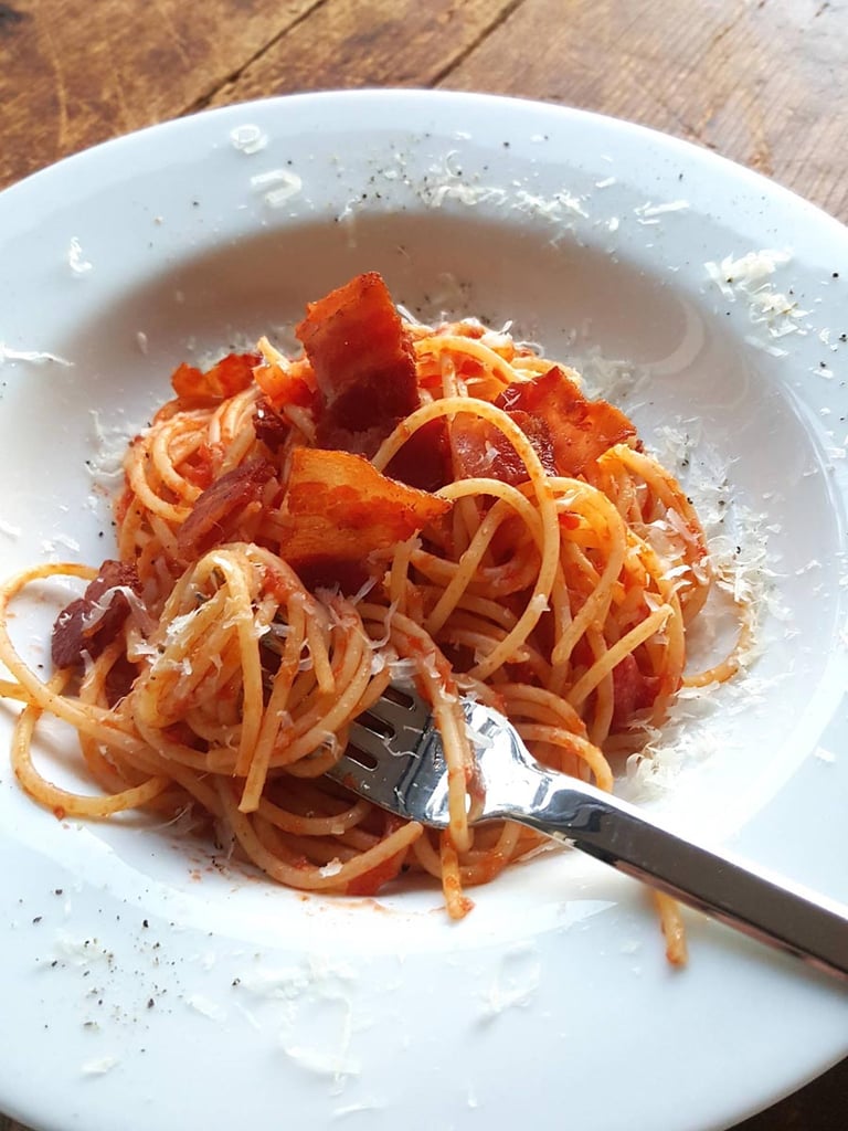 Spaghetti Amatriciana 2