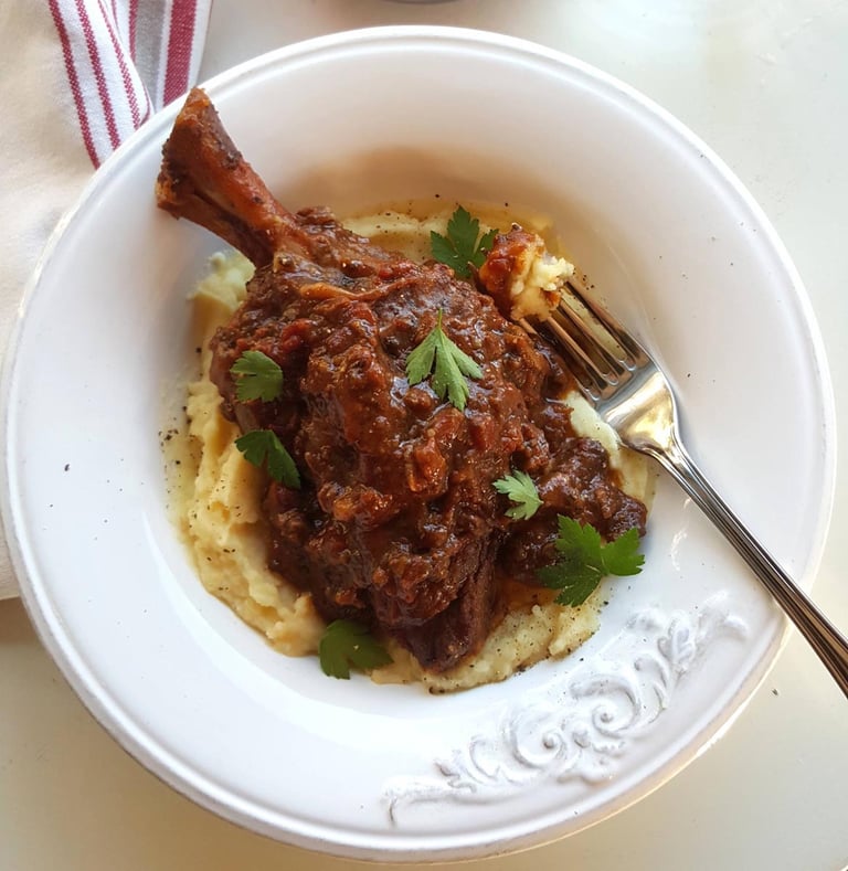 Lamb shanks 1
