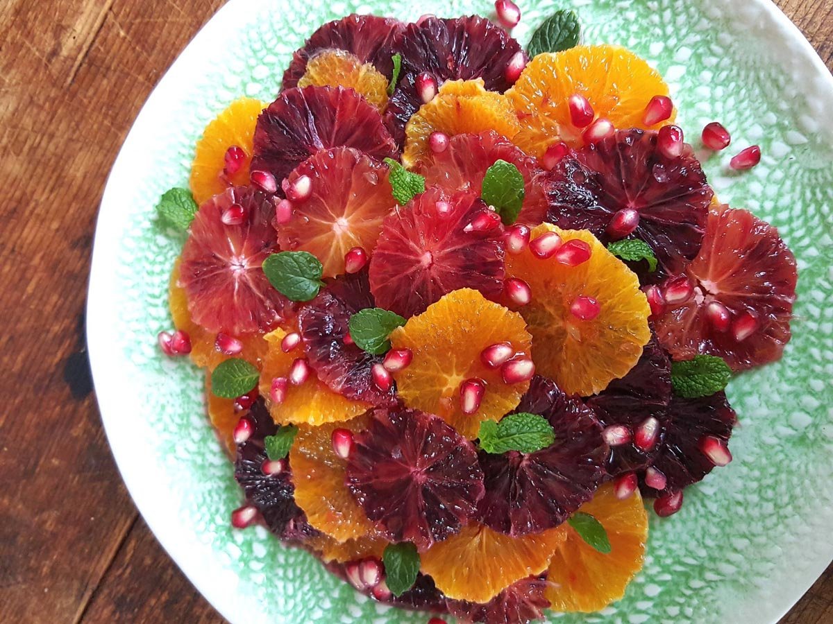 Orange salad 1