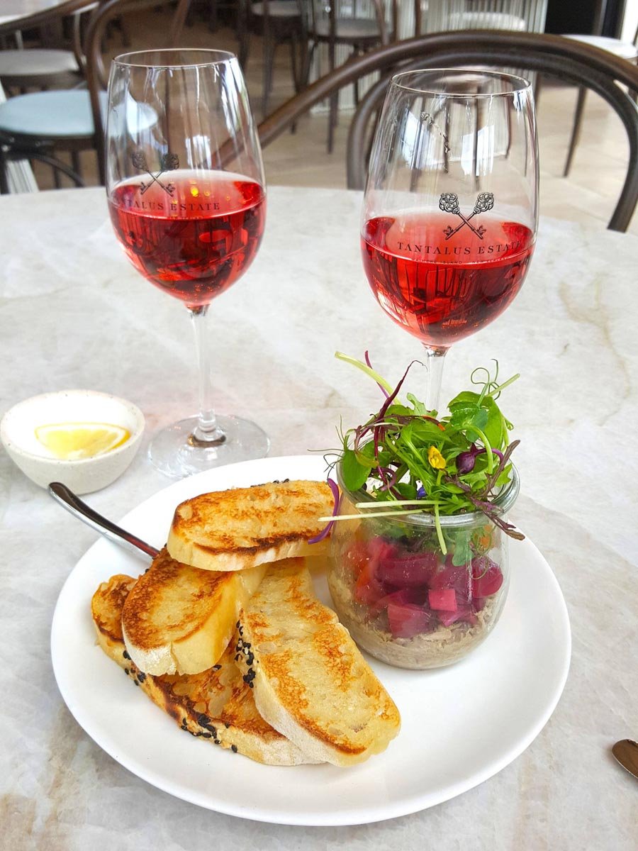 Tatantalus duck rillettes