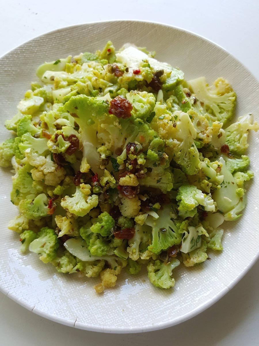 Cauliflower Roasted with Spiced Butter
