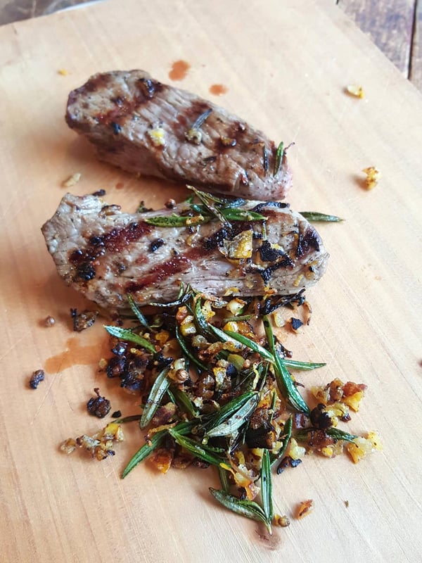 Char-grilled Lamb