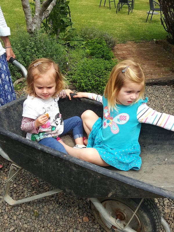 Wheelbarrow ride
