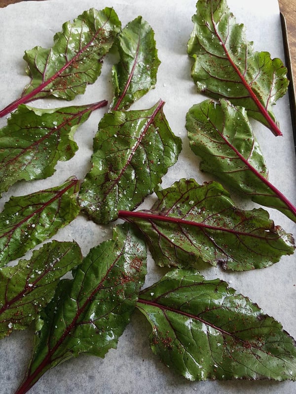 Beetroot leaves