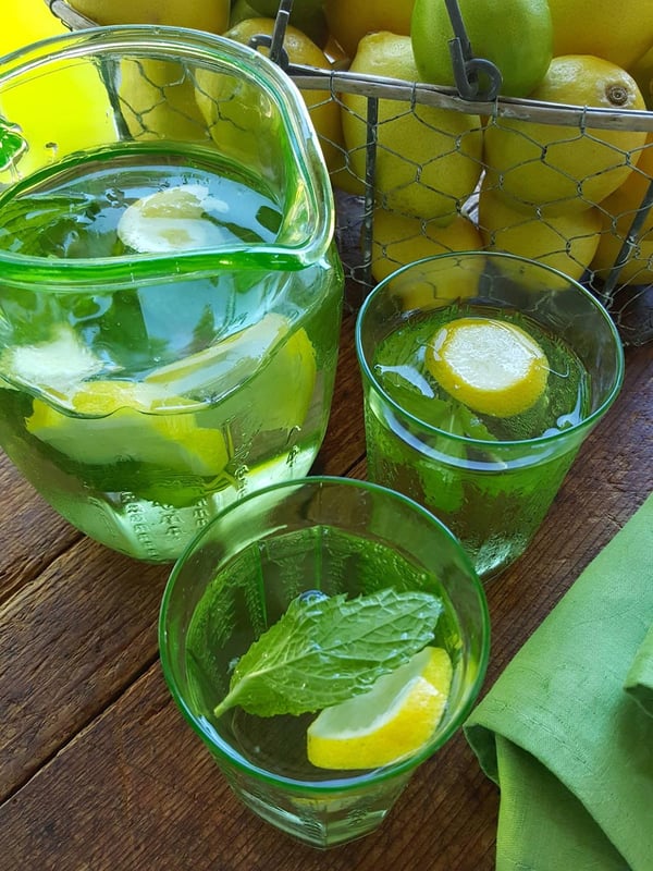 Lemon water