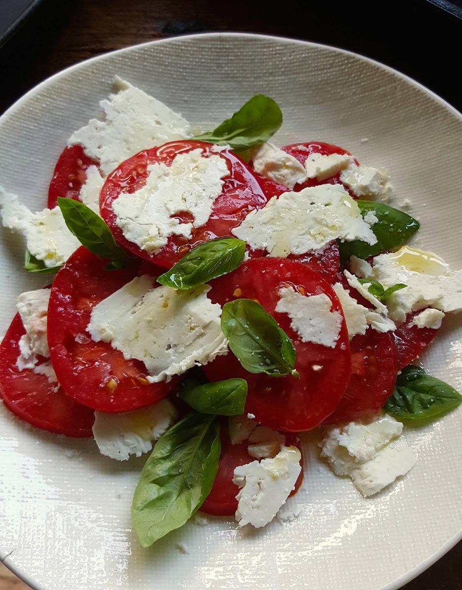 Tomato & feta salad 1
