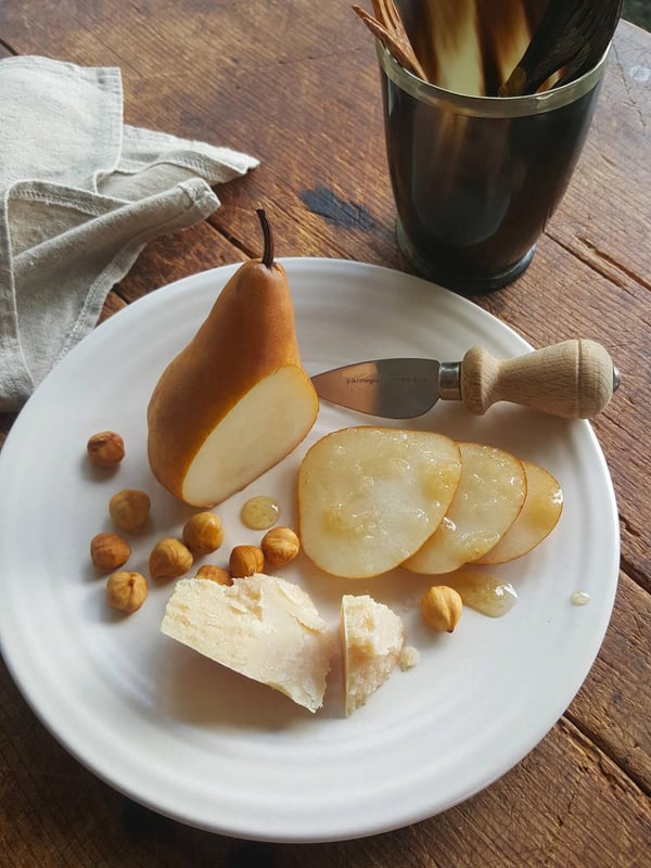 Pear & parmesan