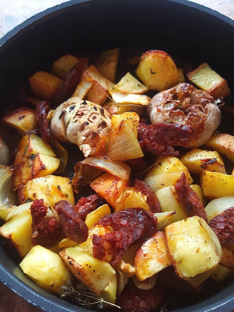 Roasted Potatoes & Chorizo