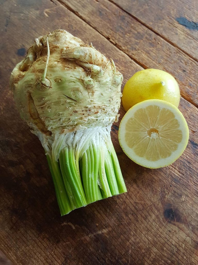 Hot-smoked Salmon & Celeriac Gratin