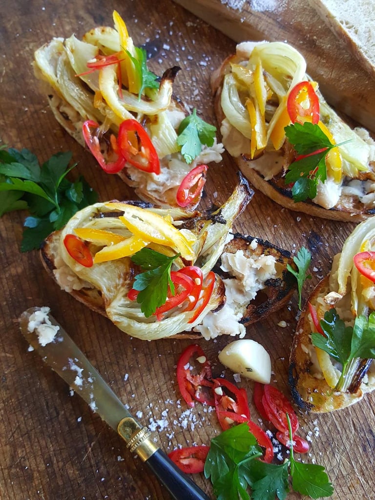 Fennel bruschetta
