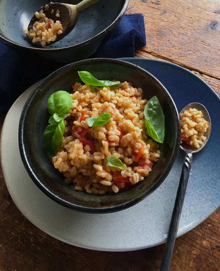 Barley pilaf