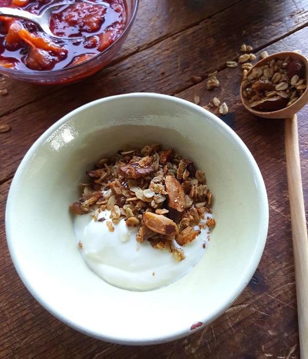 Tamarillos with muesli 11