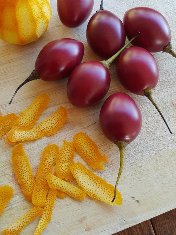 Tamarillo baked 3