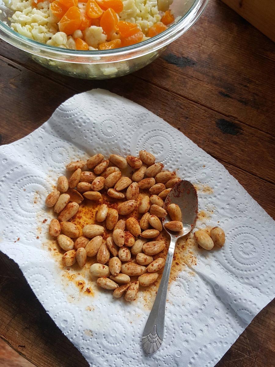 Cauliflower Salad with Mandarins copy