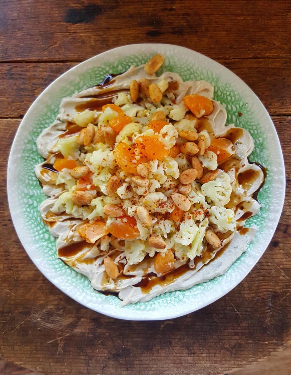 Cauliflower Salad with Mandarins copy