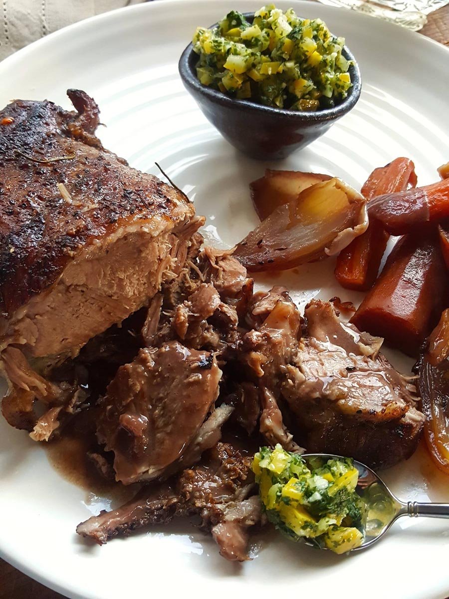 Butterflied shoulder of lamb 1