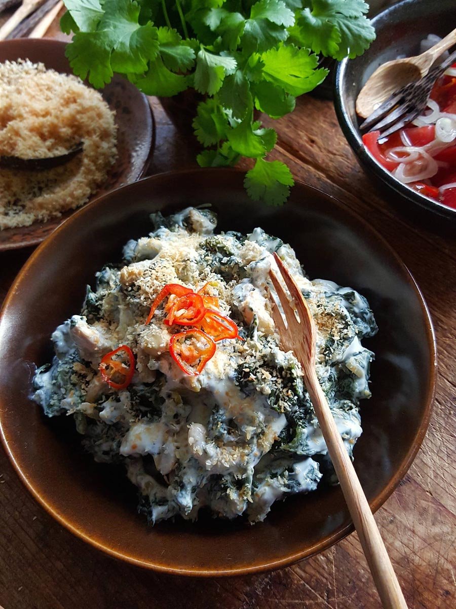 Cashew Kumara Saag