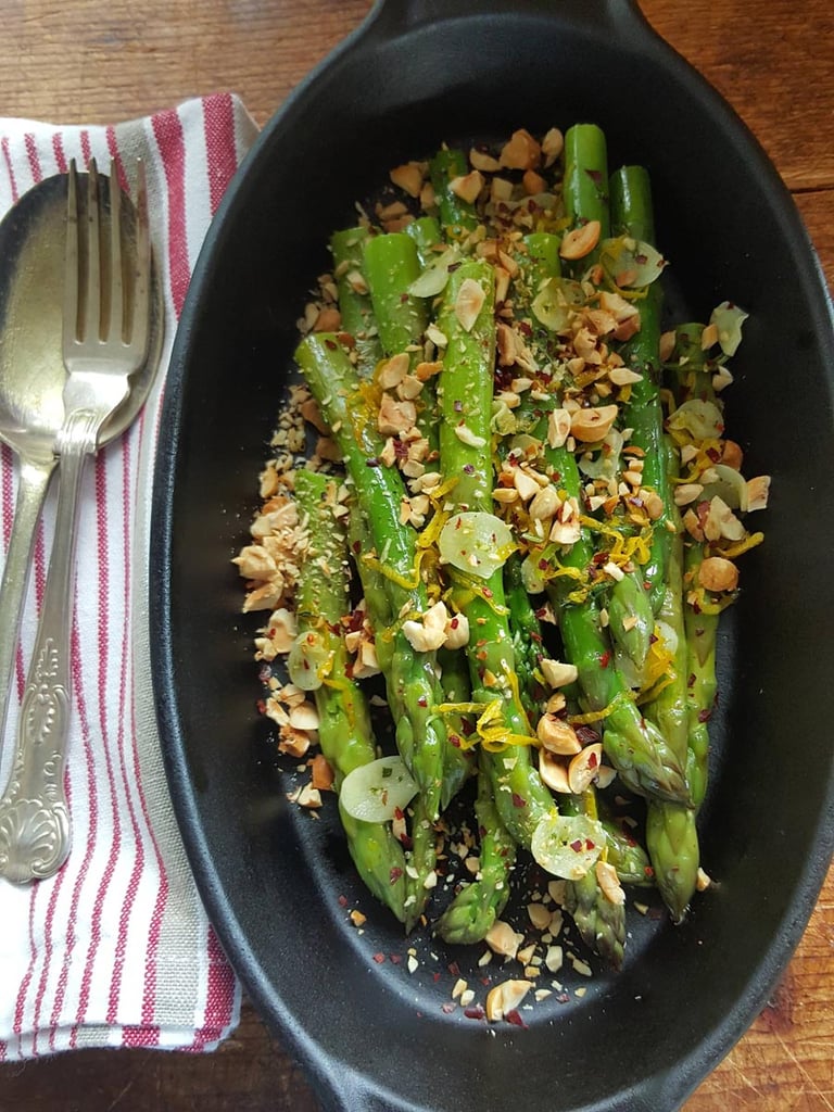 Asparagus with Toasted Hazelnuts 1