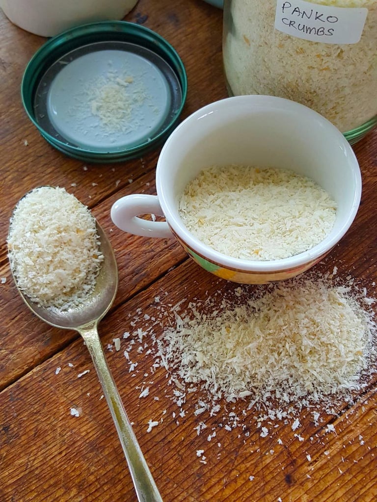 Panko crumbs