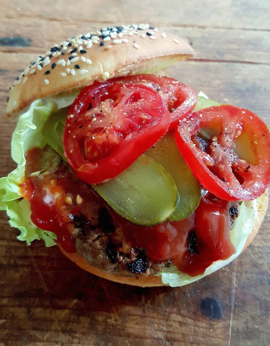 Beef & Pickle Burgers 9