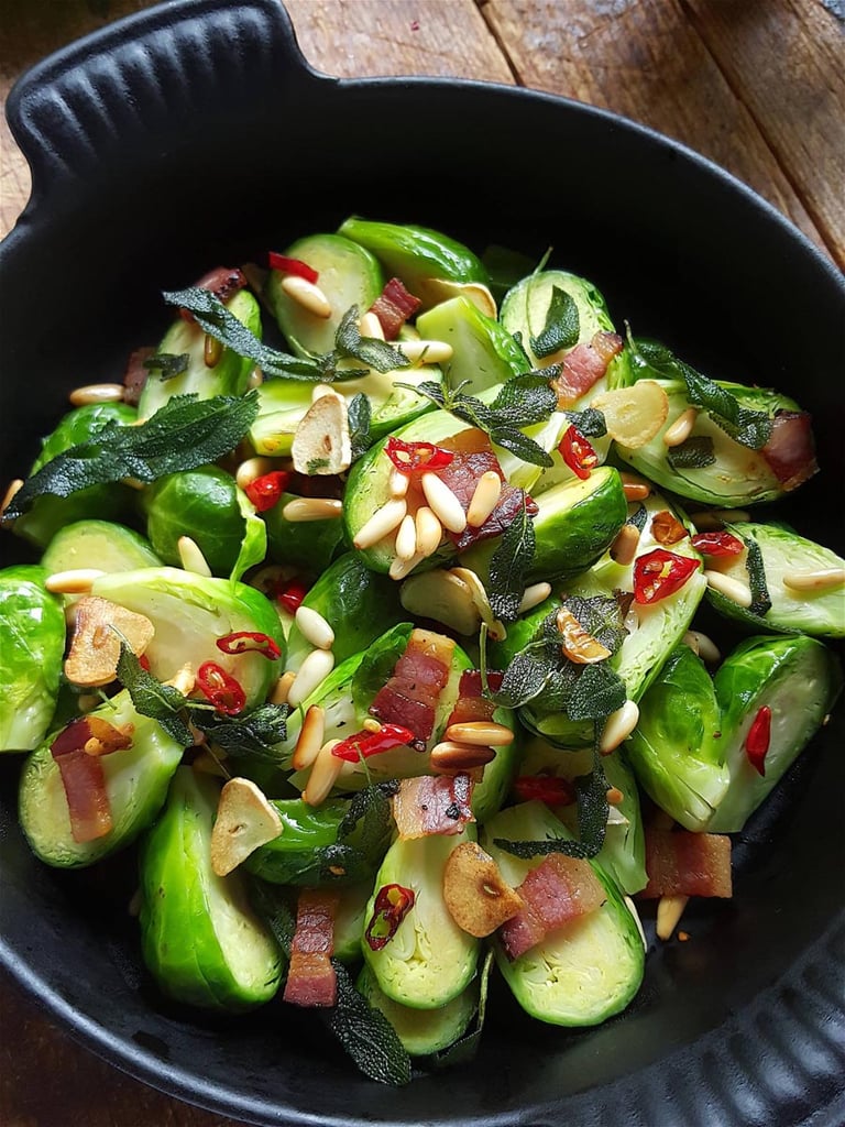 Brussels Sprouts with Chilli 'n Sage