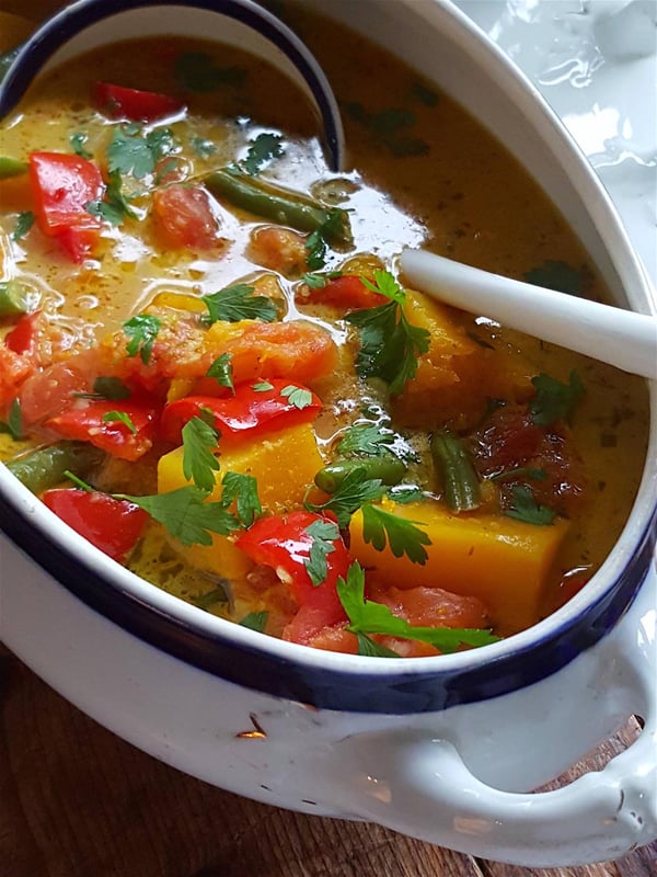 Pumpkin Red Pepper Coconut Curry 2