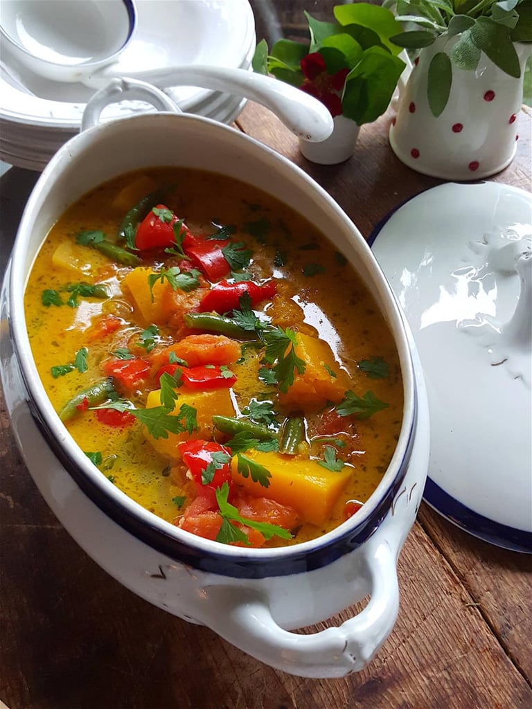 Pumpkin Red Pepper Coconut Curry