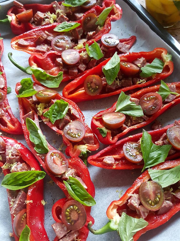 Baked Peppers with Chorizo 1