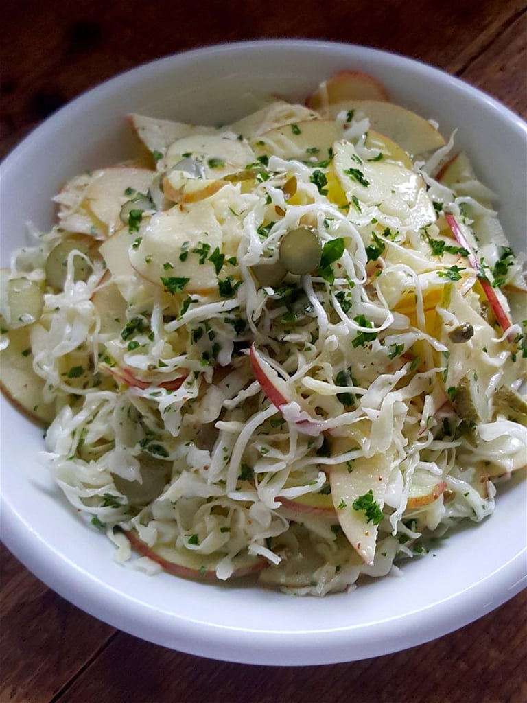Cabbage & Apple Slaw 3