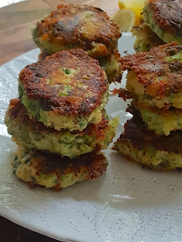 Crispy Broccoli & Potato Stacks