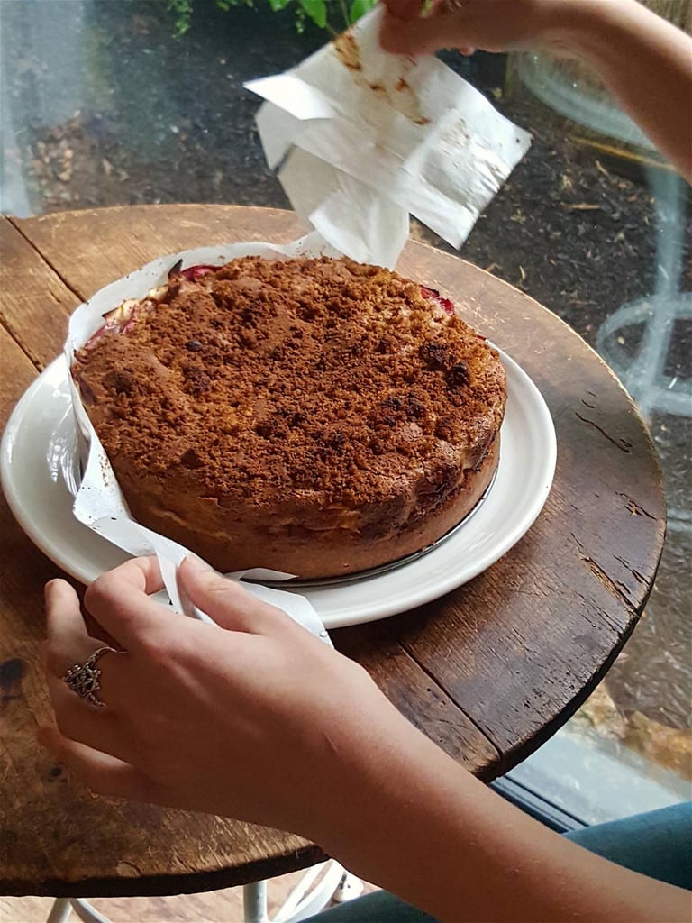 Rhubarb & Cinnamon Cake 6