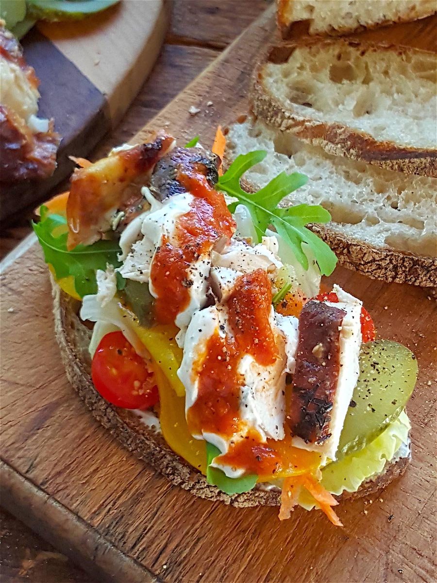 Winter Chicken Sandwich 5