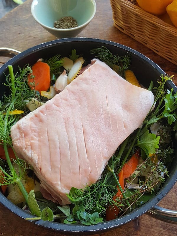 Pork Belly with Cider 1